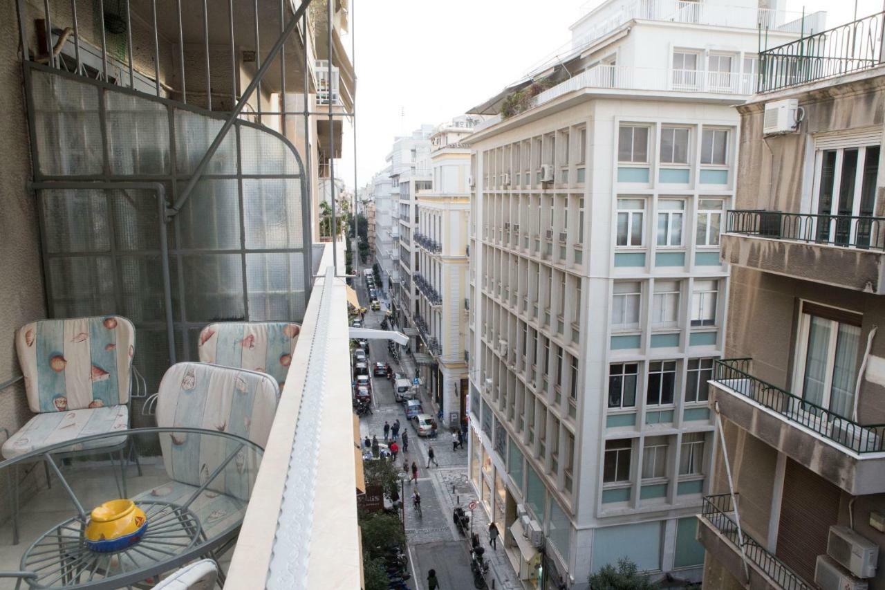 Athens Center Spacious Luxury Apartment מראה חיצוני תמונה